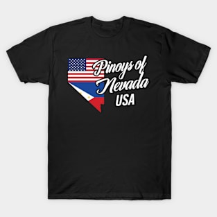 Filipinos of Nevada Design for Proud Fil-Ams T-Shirt